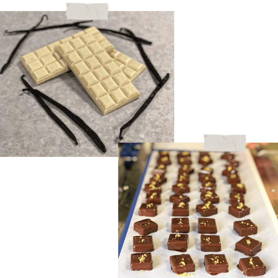 Tablettes chocolat blond  Maison Dufoux - Artisan Chocolatier