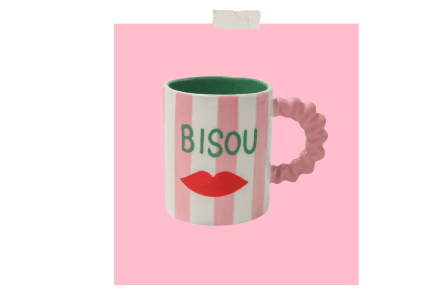 Saint-Valentin mug bisou l'effet canopée