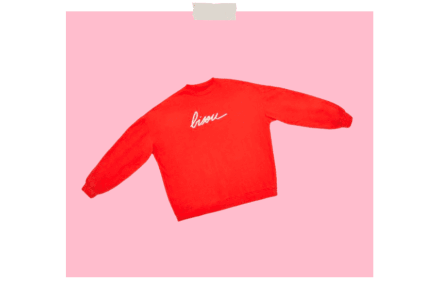 Sweat bisou pour la Saint Valentin L'Effet Canopée