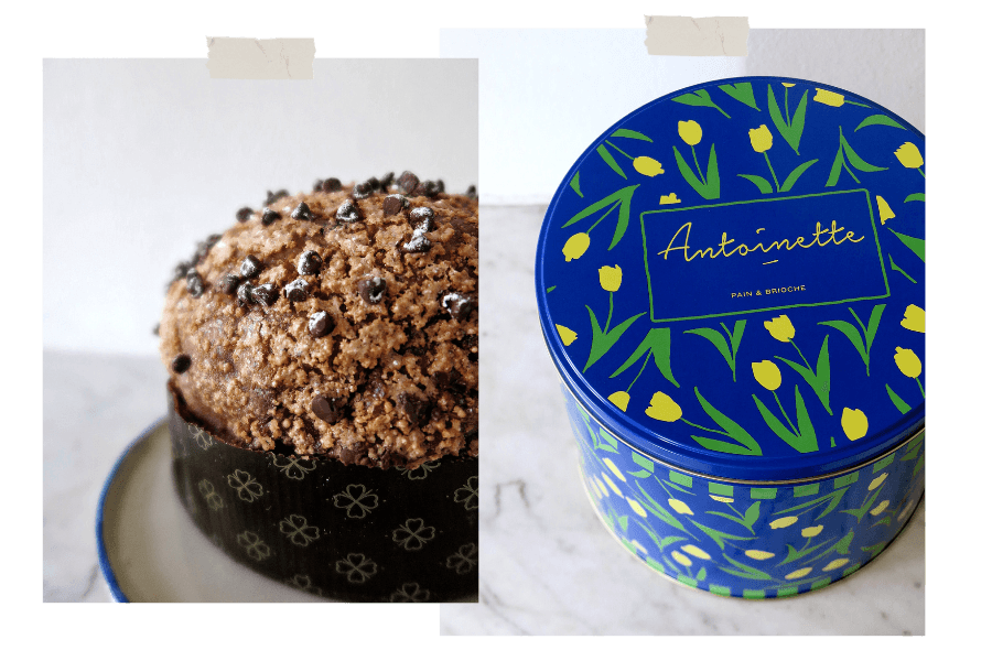 Antoinette - panettone à offrir boîte métal