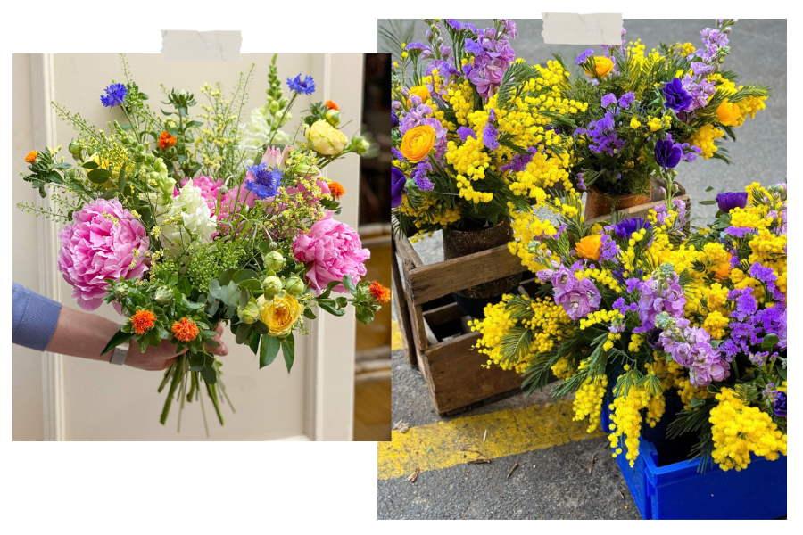 Atelier créatif arrangement floral avec les imparfaits