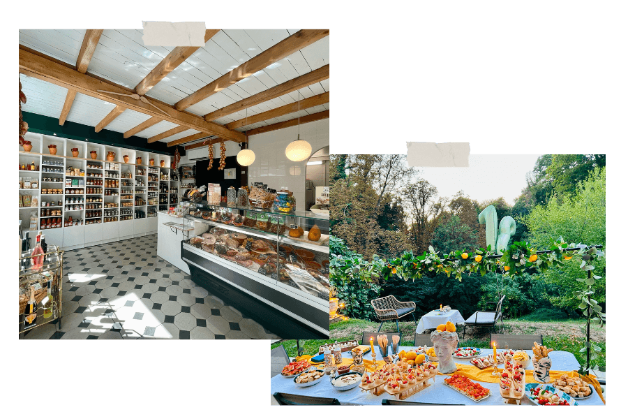 Bellaroma épicerie fine italienne et service traiteur à Lyon