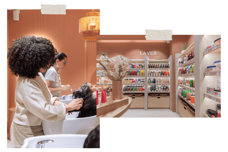 Boutique La Belle Boucle à Lyon spécialisée dans les produits pour cheveux bouclés