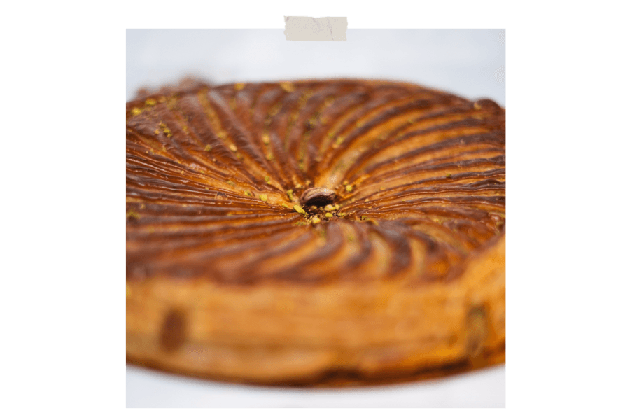 Galette des rois frangipane Lalibela Maël Fabre et Roxana