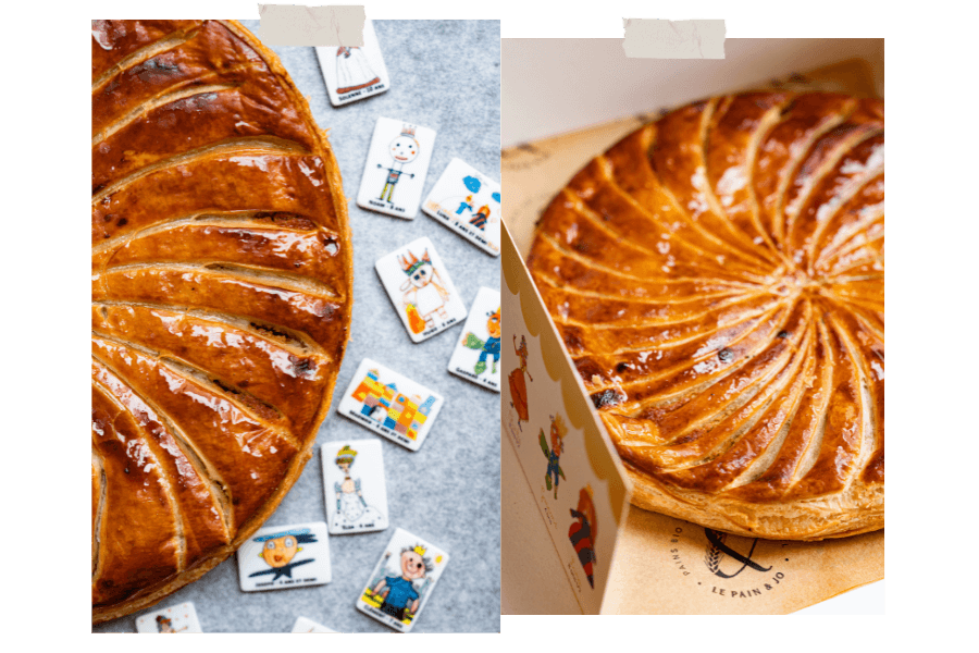 Galettes des rois boulangeries Le Pain et Jo