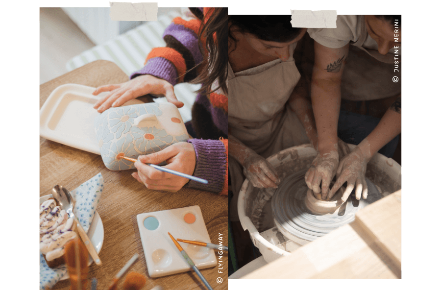 Idée cadeau lyon - bon pour un Atelier céramique chez Manitas