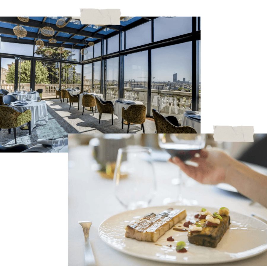 Les Terrasses de Lyon - restaurants étoilés à Lyon et environs