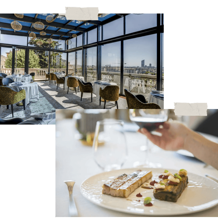 Les Terrasses de Lyon - restaurants étoilés à Lyon et environs