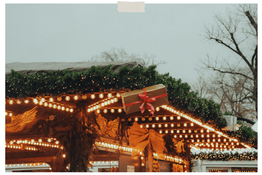 Lyon décembre Marché de Noël place Carnot