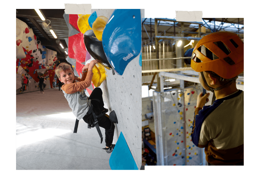 anniversaires enfants activité escalade chez Climb Up