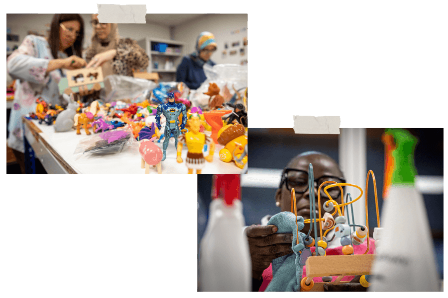 Enjoué association engagée éthique à Lyon reconditionnement jouets