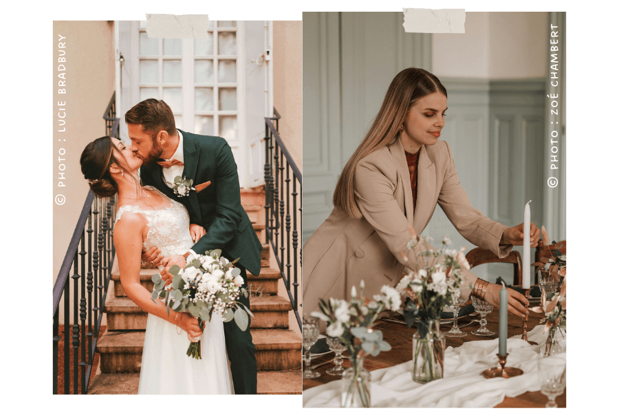 Maéva, l'une des meilleures wedding planners et prestataires de mariage lyon