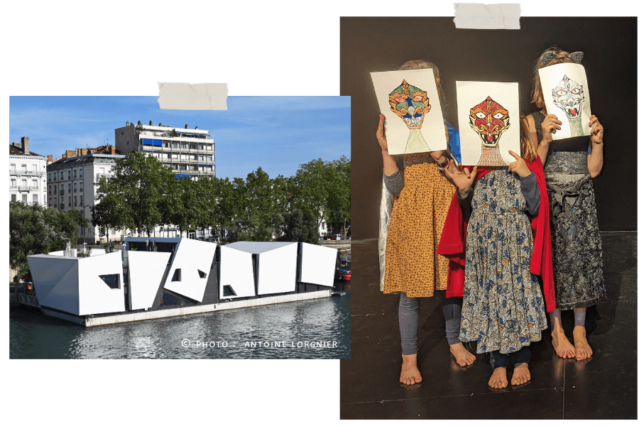 Activités enfants lyon vacances hiver stage de théâtre l'île ô