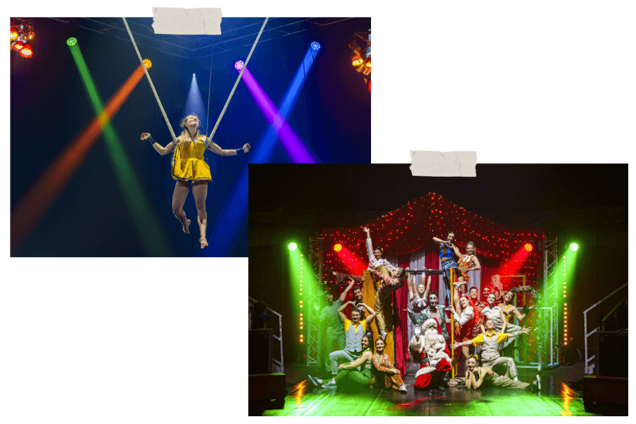 Noël au cirque pendant les vacances scolaires - Cirque Imagine Lyon
