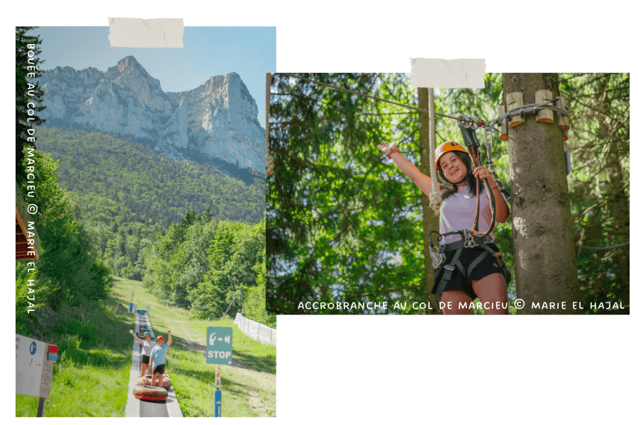 Activités familiales au Col de Marcieu et dans les massifs Belledonne-Chartreuse près de Lyon