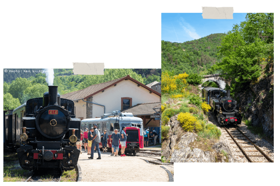 Cyclotourisme - Train de l’Ardèche, vélorail, CycloTrain, Ardèche