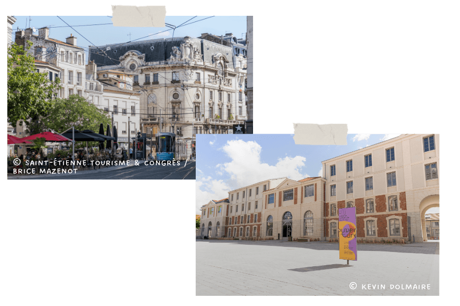 Saint-Étienne, bonne idée de destination facile en train accessible depuis Lyon