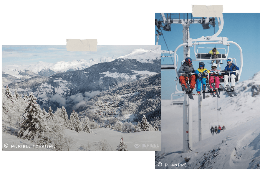 Skier aux 3 Vallées depuis Brides-les-Bains